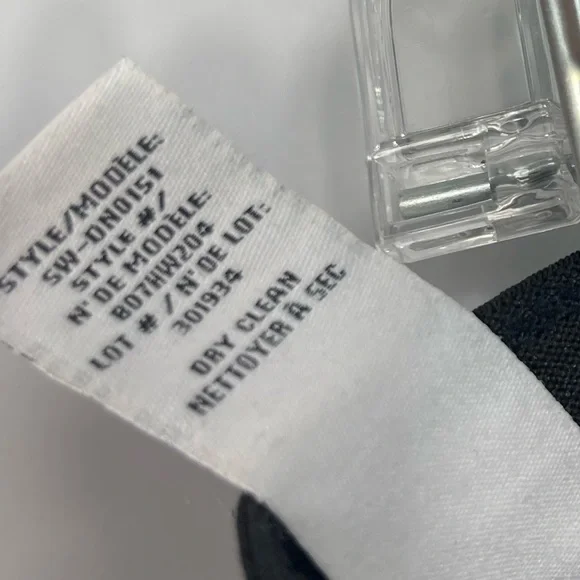 Helmut Lang Black Coated Cotton Blend Skinny Leg Jegging Jeans Pull On Pants 27 - Picture 12 of 16